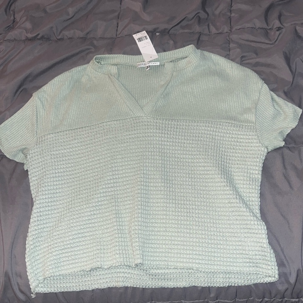NWT Light green top from buckle
